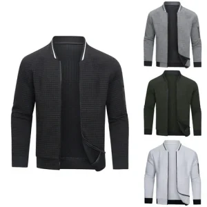 Comfortabele Heren Vest Met Rits – Warme & Stijlvolle Trui Voor De Winter