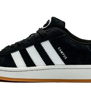 Adidas Campus 00S Black White Gum Sneakers